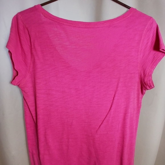 #465 Pink V-Neck Aeropostale Shirt - Picture 12 of 15
